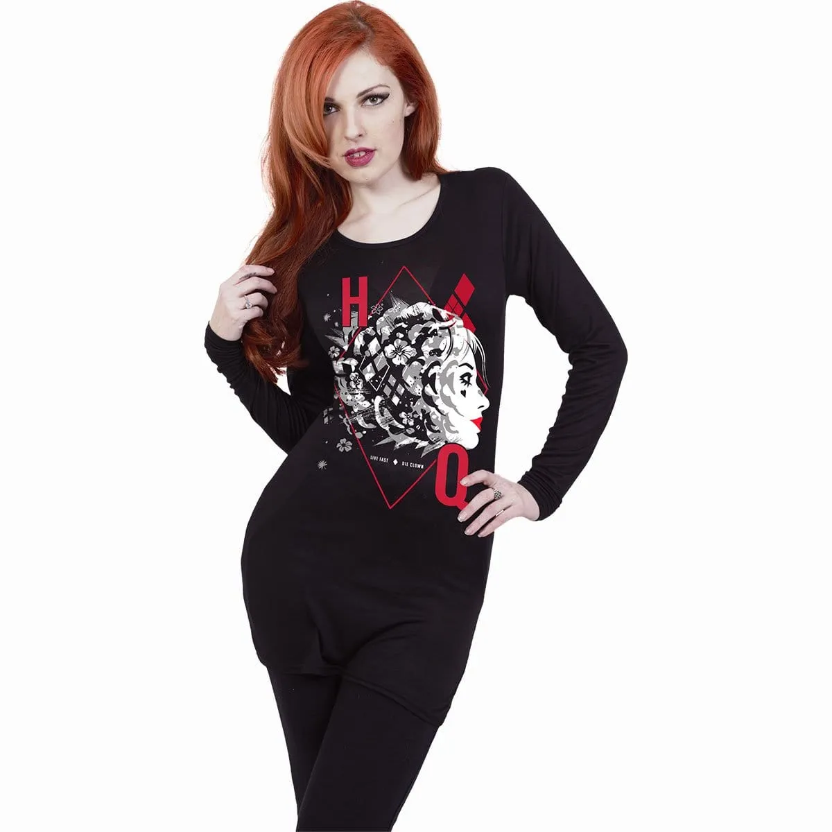 HARLEY QUINN - HQ - Baggy Top Black sold by Spiral Direct product image thumbnail 2