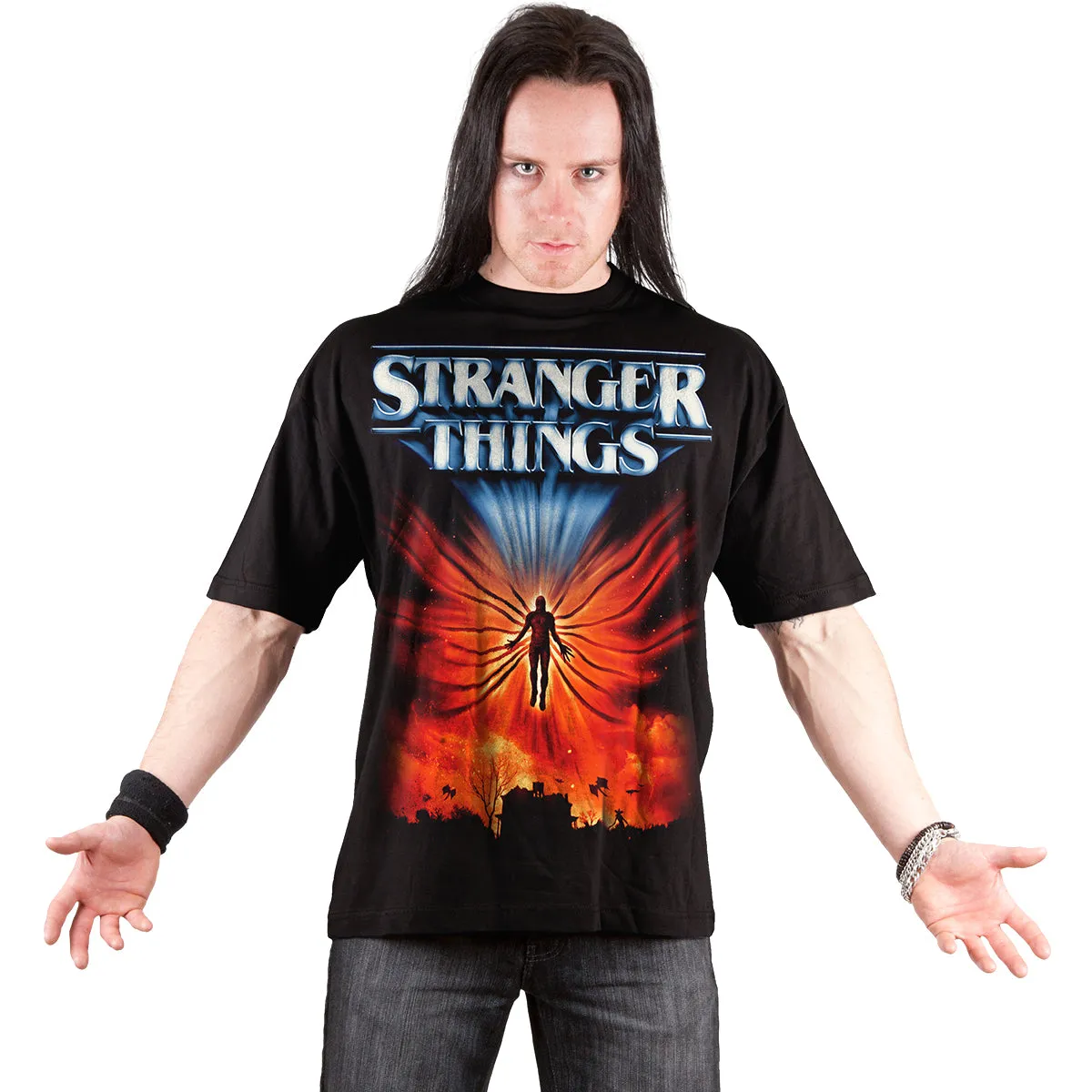RISE OF VECNA - Front Print T-Shirt Black sold by Spiral Direct product image thumbnail 2