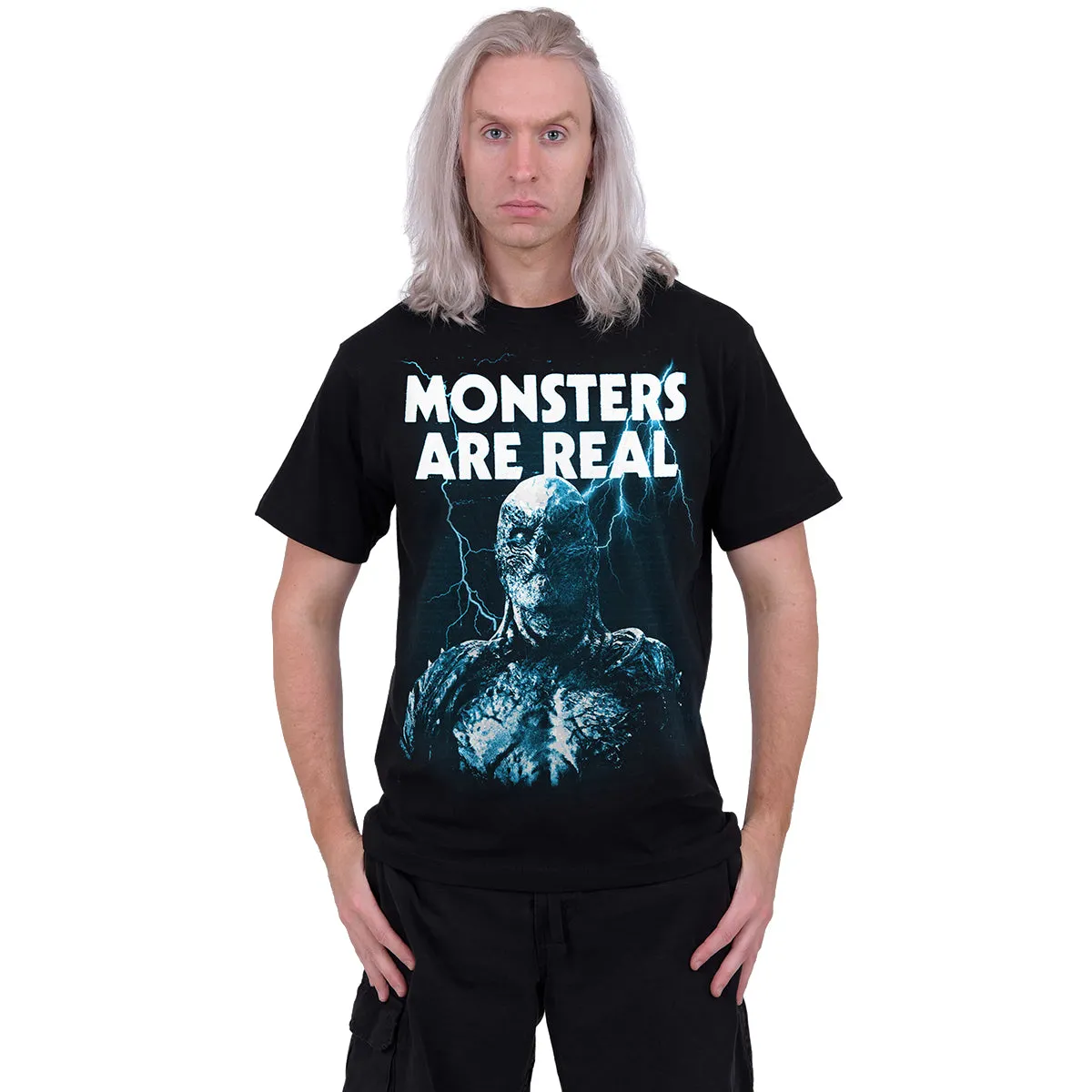 MONSTERS ARE REAL - Front Print T-Shirt Black sold by Spiral Direct product image thumbnail 2