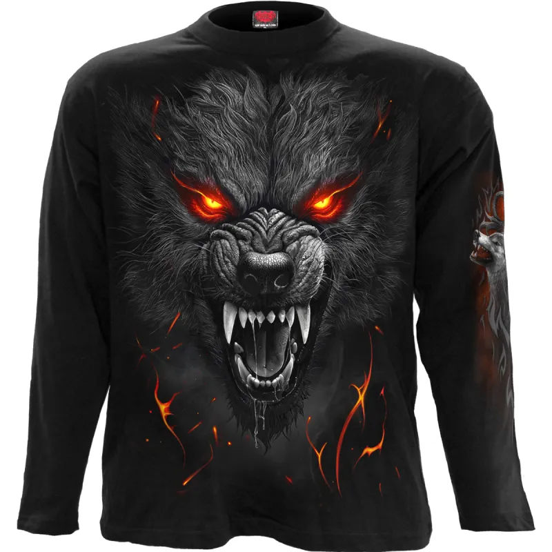 DARKEST FEAR - Longsleeve T-Shirt Black sold by Spiral Direct