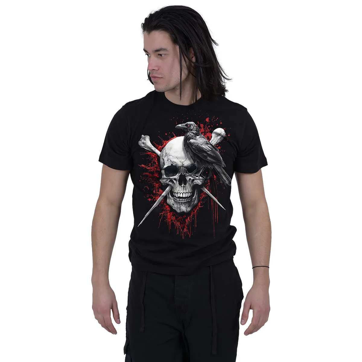 DEATH RAVEN - T-Shirt Black sold by Spiral Direct product image thumbnail 3