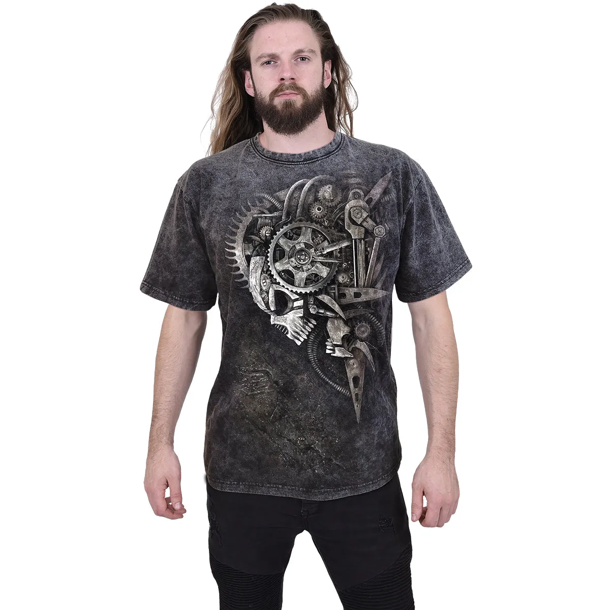 DIESEL PUNK - Acid Wash T-Shirt sold by Spiral Direct product image thumbnail 3