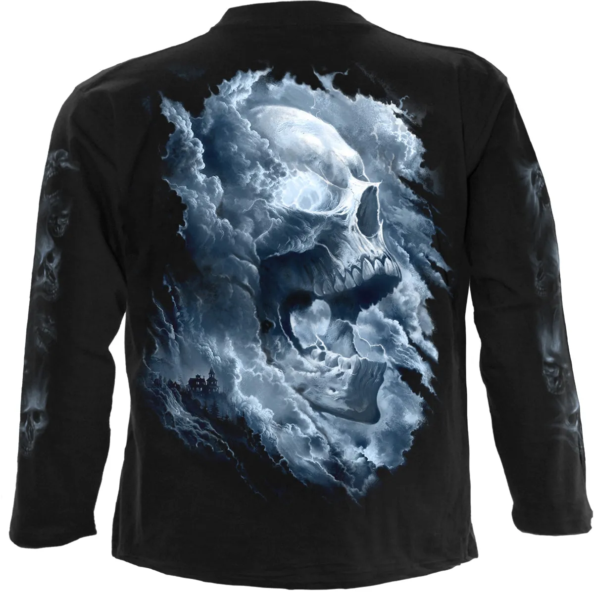 GRAVE SKIES - Longsleeve T-Shirt Black sold by Spiral Direct product image thumbnail 2