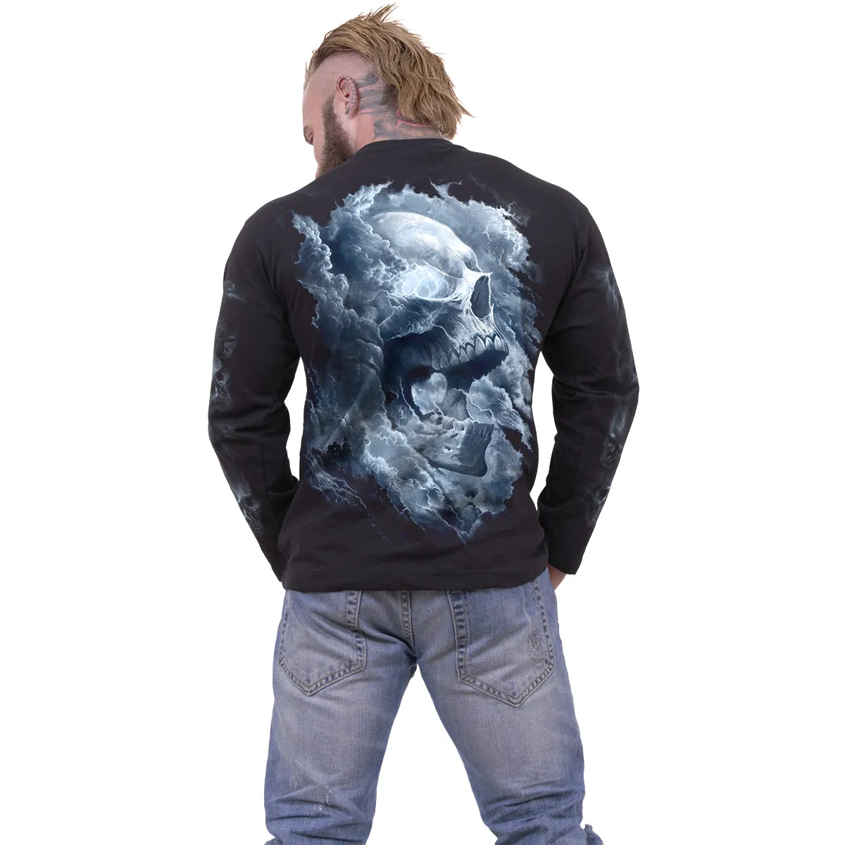 GRAVE SKIES - Longsleeve T-Shirt Black sold by Spiral Direct product image thumbnail 3