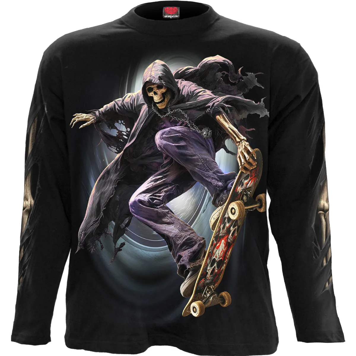 SOUL BOARDER - Longsleeve T-Shirt Black sold by Spiral Direct