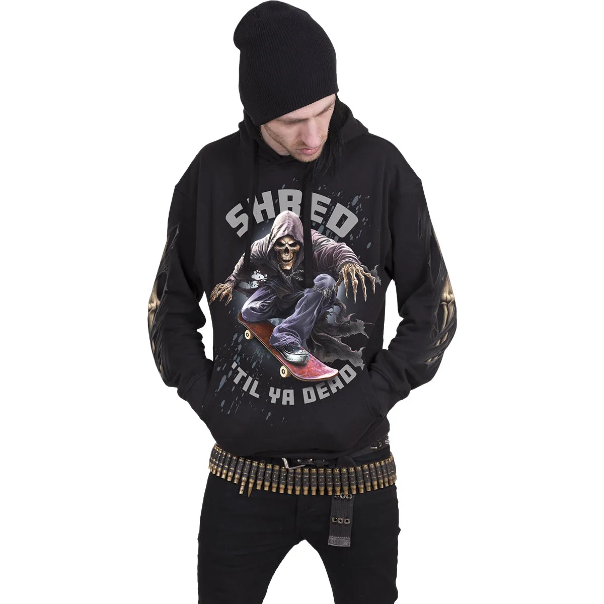 SOUL BOARDER - Hoody Black sold by Spiral Direct product image thumbnail 3