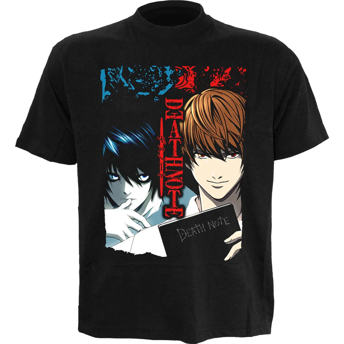 DEATH NOTE - PARANORMAL - Front Print T-Shirt Black sold by Spiral Direct