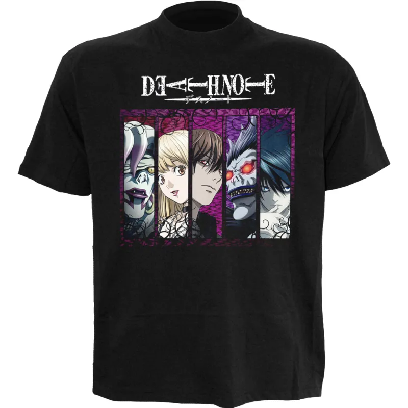 DEATH NOTE - POISON BANNER - Front Print T-Shirt Black sold by Spiral Direct