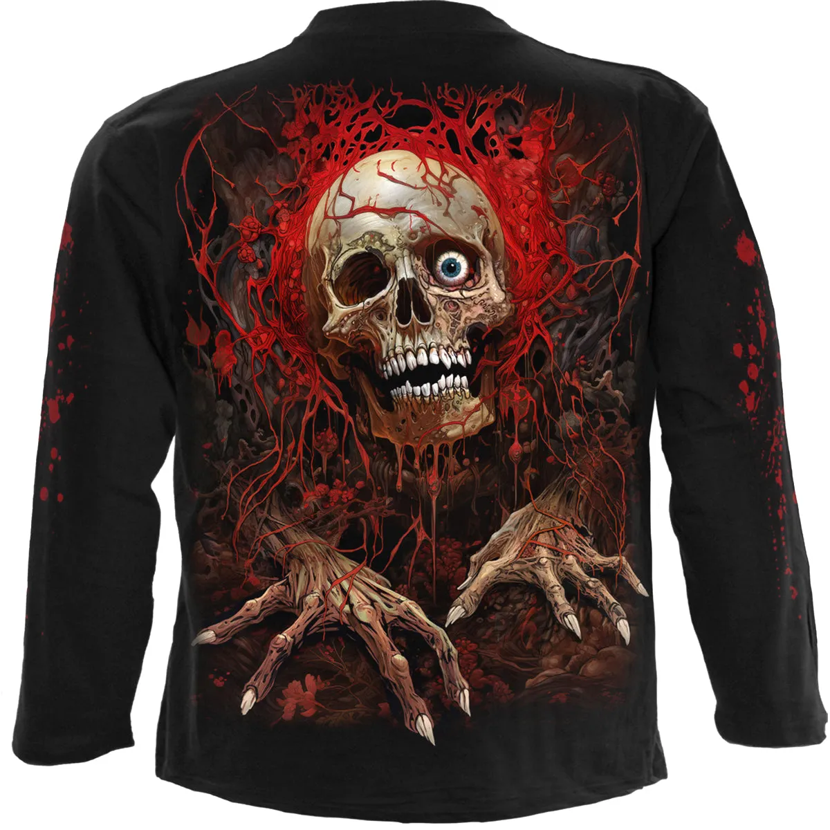 CREEPING CURSE - Longsleeve T-Shirt Black sold by Spiral Direct product image thumbnail 2