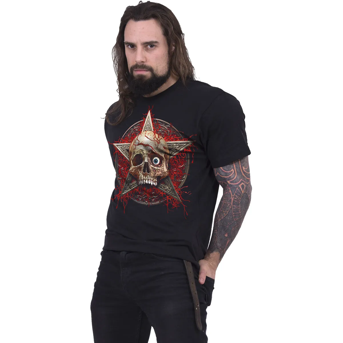 CREEPING CURSE - T-Shirt Black sold by Spiral Direct product image thumbnail 3