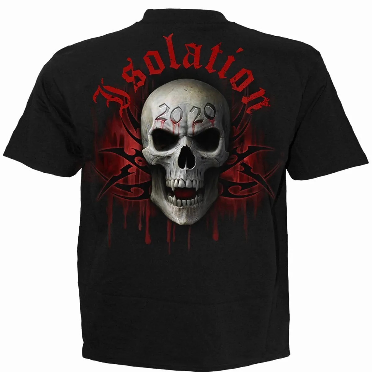 SOCIAL DISTANCE - T-Shirt Black sold by Spiral Direct product image thumbnail 2