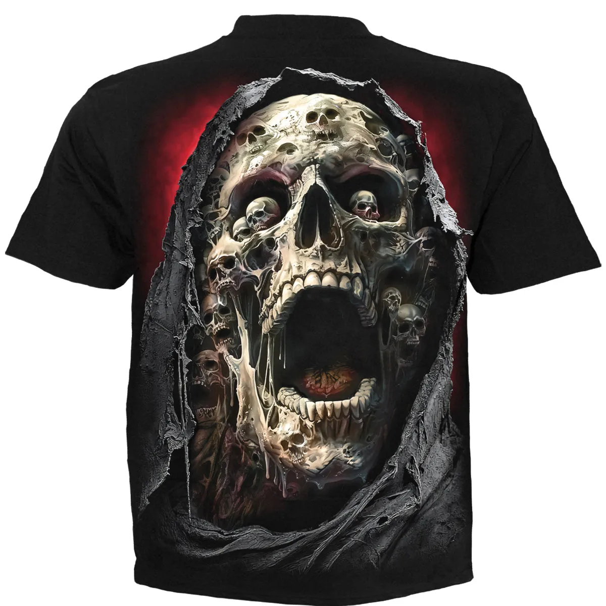 SCREAMING DEATH - T-Shirt Black sold by Spiral Direct product image thumbnail 2