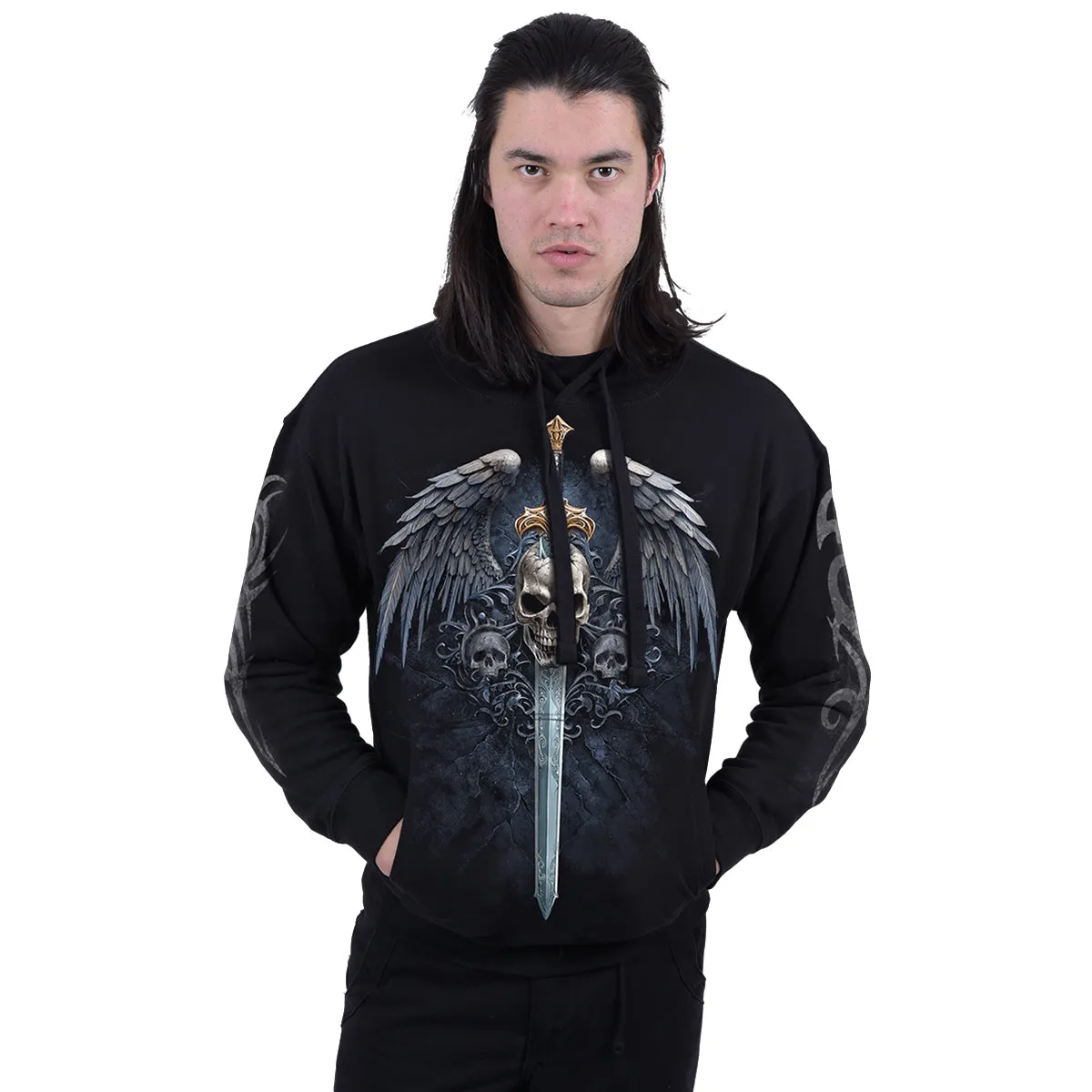 ANGEL SWORD - Hoody Black sold by Spiral Direct product image thumbnail 3