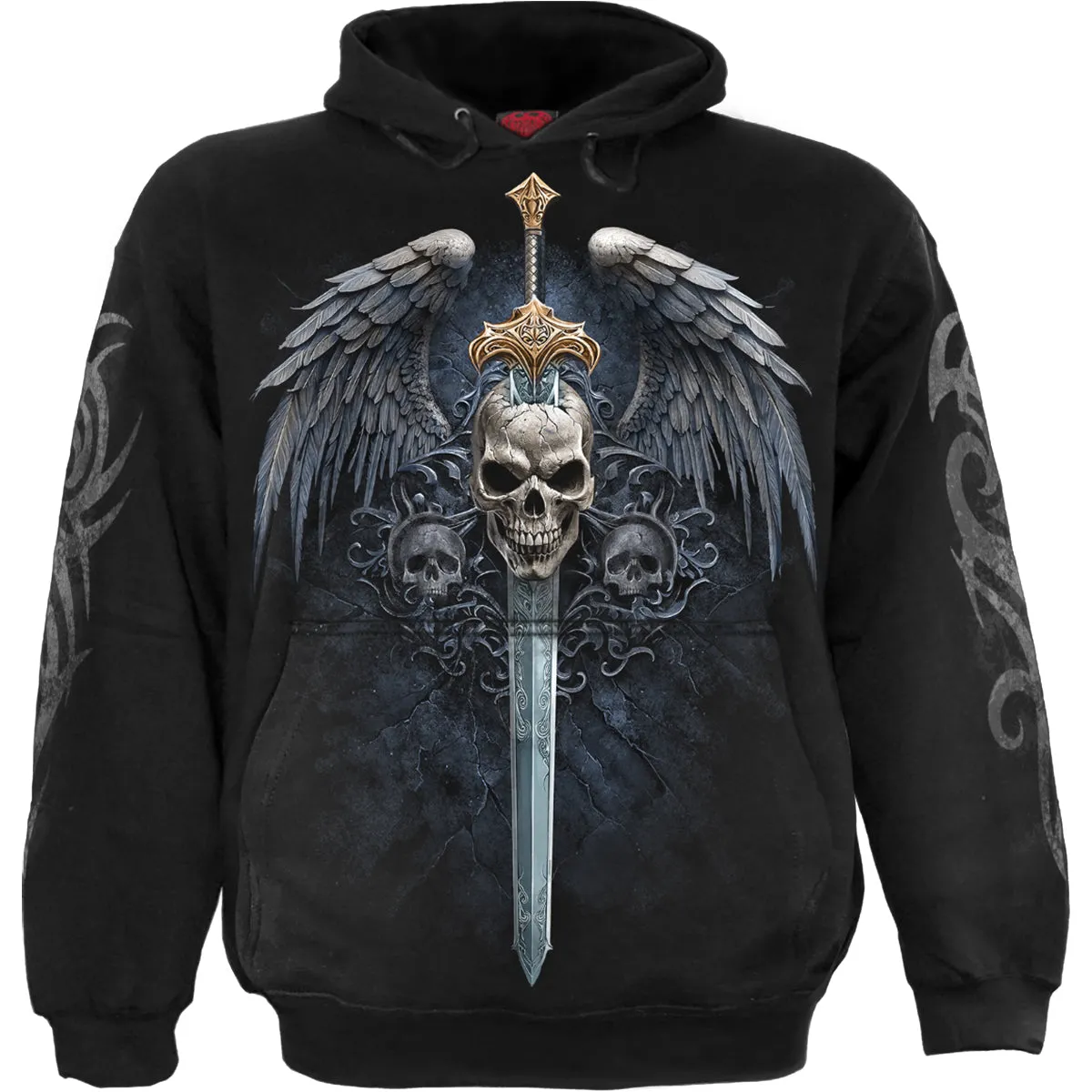 ANGEL SWORD - Hoody Black sold by Spiral Direct