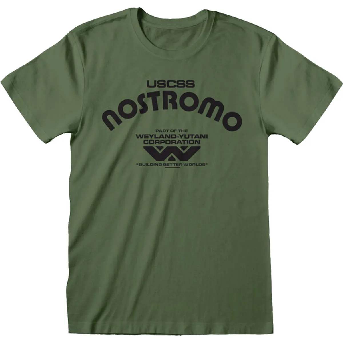 ALIEN - RETRO NOSTROMO - T-Shirt Olive sold by Spiral Direct