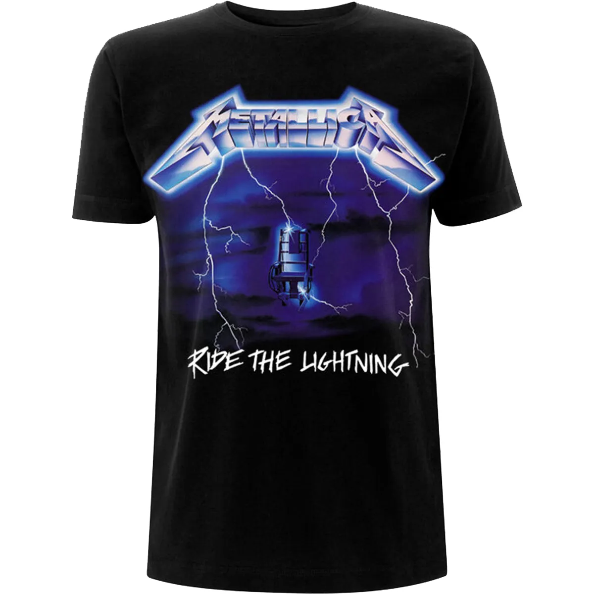 METALLICA - RIDE THE LIGHTENING TRACKS - T-Shirt Black sold by Spiral Direct