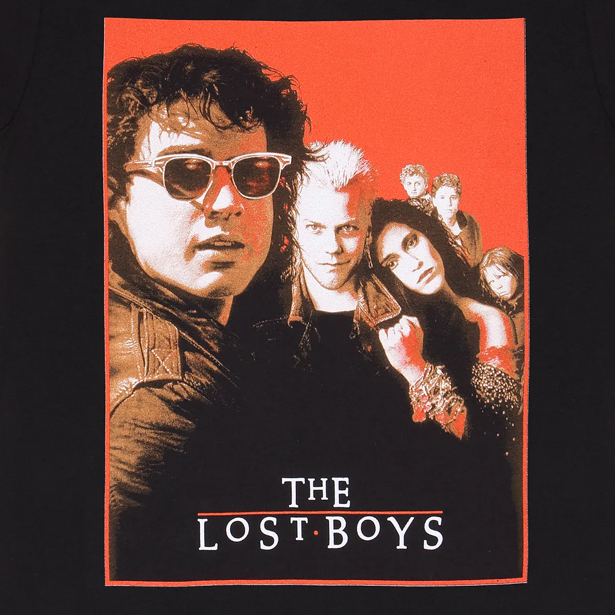 LOST BOYS - POSTER - Front Print T-Shirt Black sold by Spiral Direct product image thumbnail 2