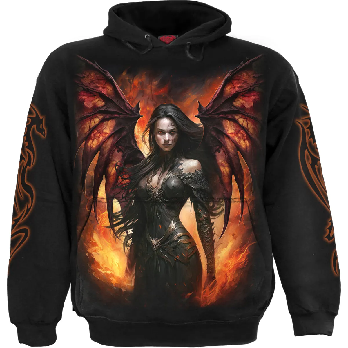 DRACO QUEEN - Hoody Black sold by Spiral Direct