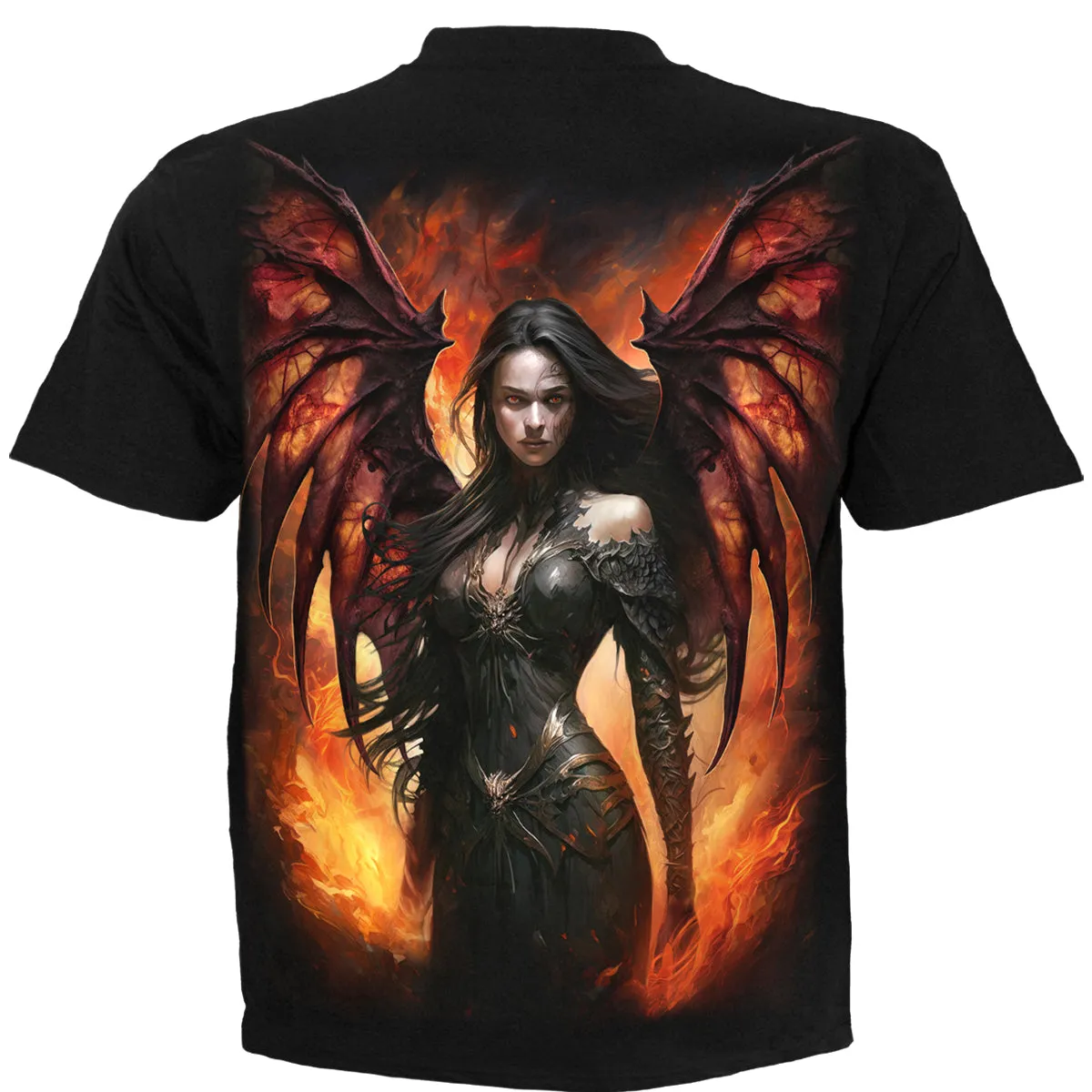DRACO QUEEN - T-Shirt Black sold by Spiral Direct product image thumbnail 2