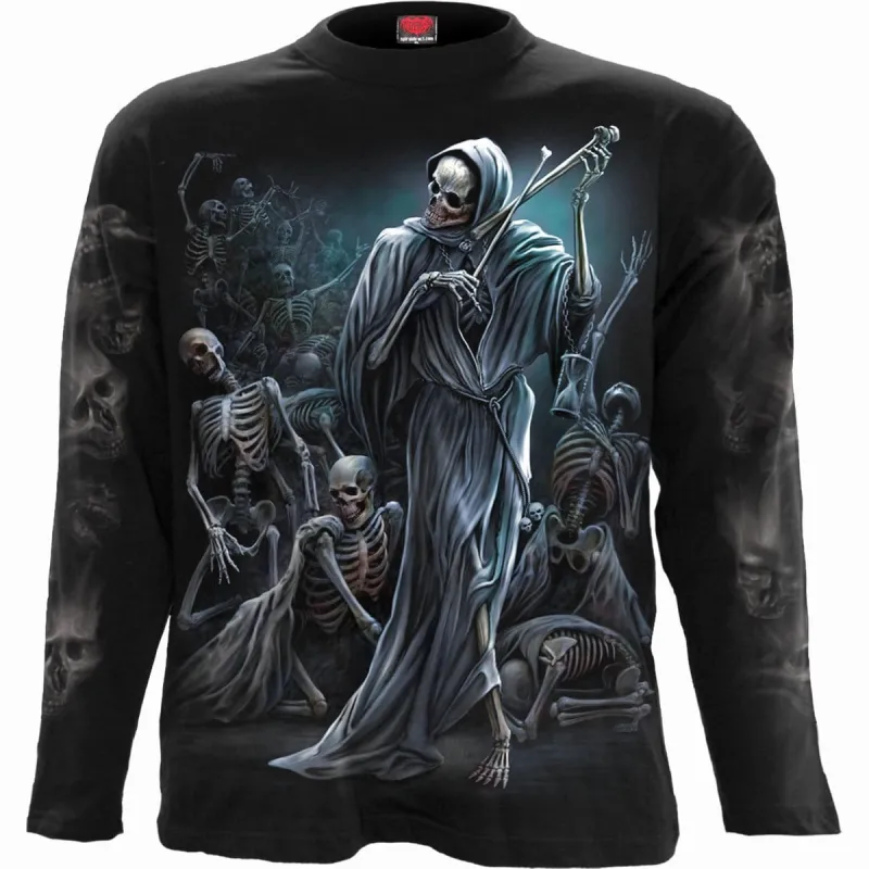 DANCE OF DEATH - Longsleeve T-Shirt Black sold by Spiral Direct