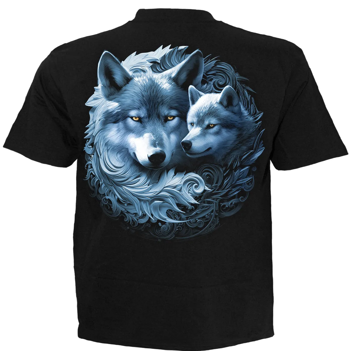 WOLF GUARDIAN - T-Shirt Black sold by Spiral Direct product image thumbnail 2
