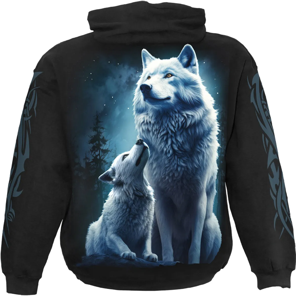 WOLF GUARDIAN - Hoody Black sold by Spiral Direct product image thumbnail 2