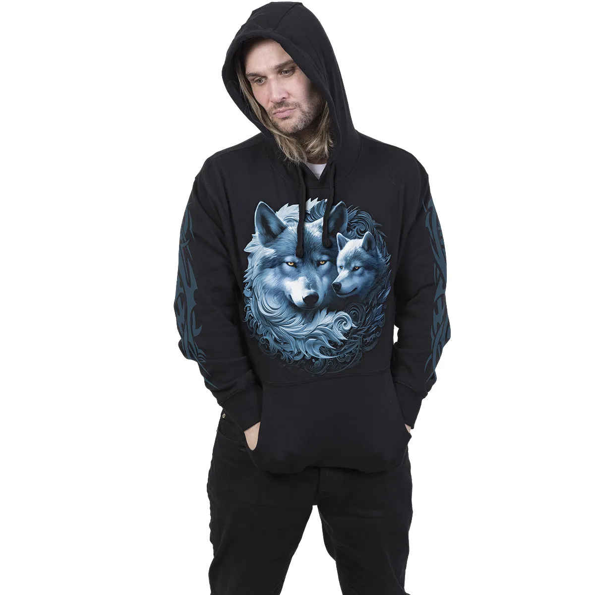 WOLF GUARDIAN - Hoody Black sold by Spiral Direct product image thumbnail 3