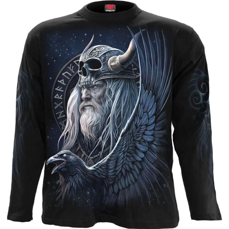ODIN'S WARRIOR - Longsleeve T-Shirt Black sold by Spiral Direct