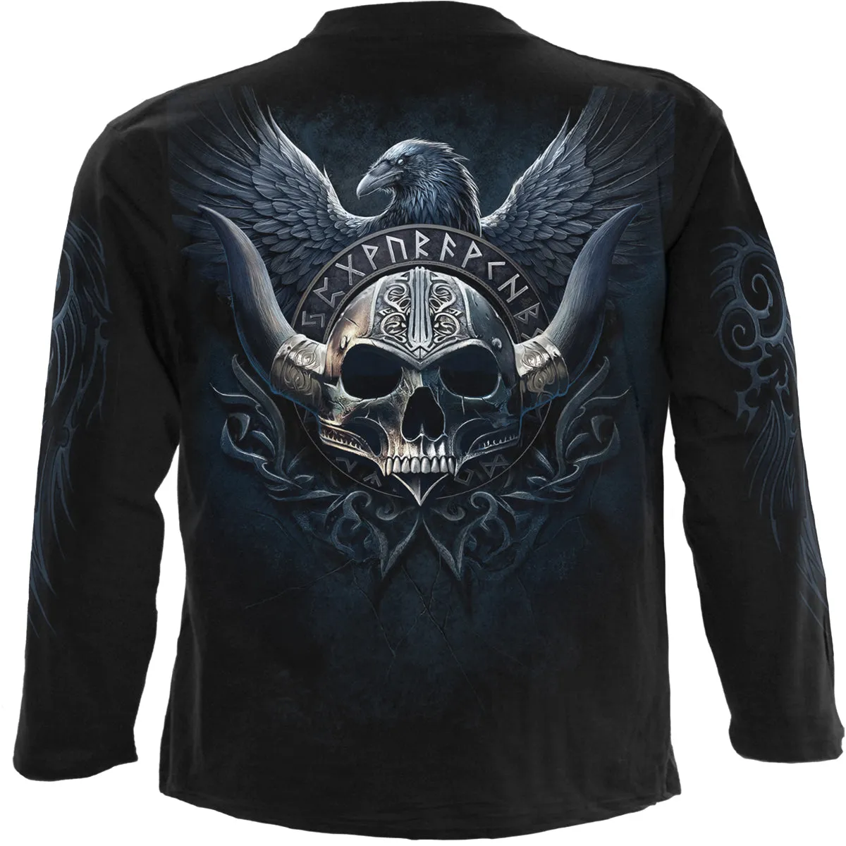 ODIN'S WARRIOR - Longsleeve T-Shirt Black sold by Spiral Direct product image thumbnail 2