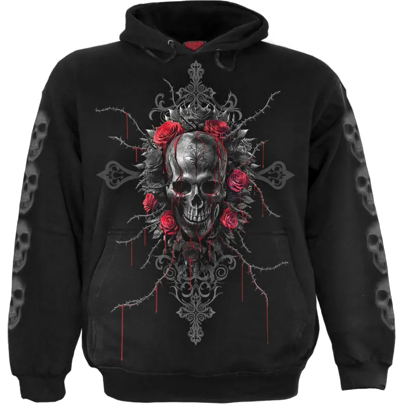 LOVE IS DEAD - Hoody Black sold by Spiral Direct