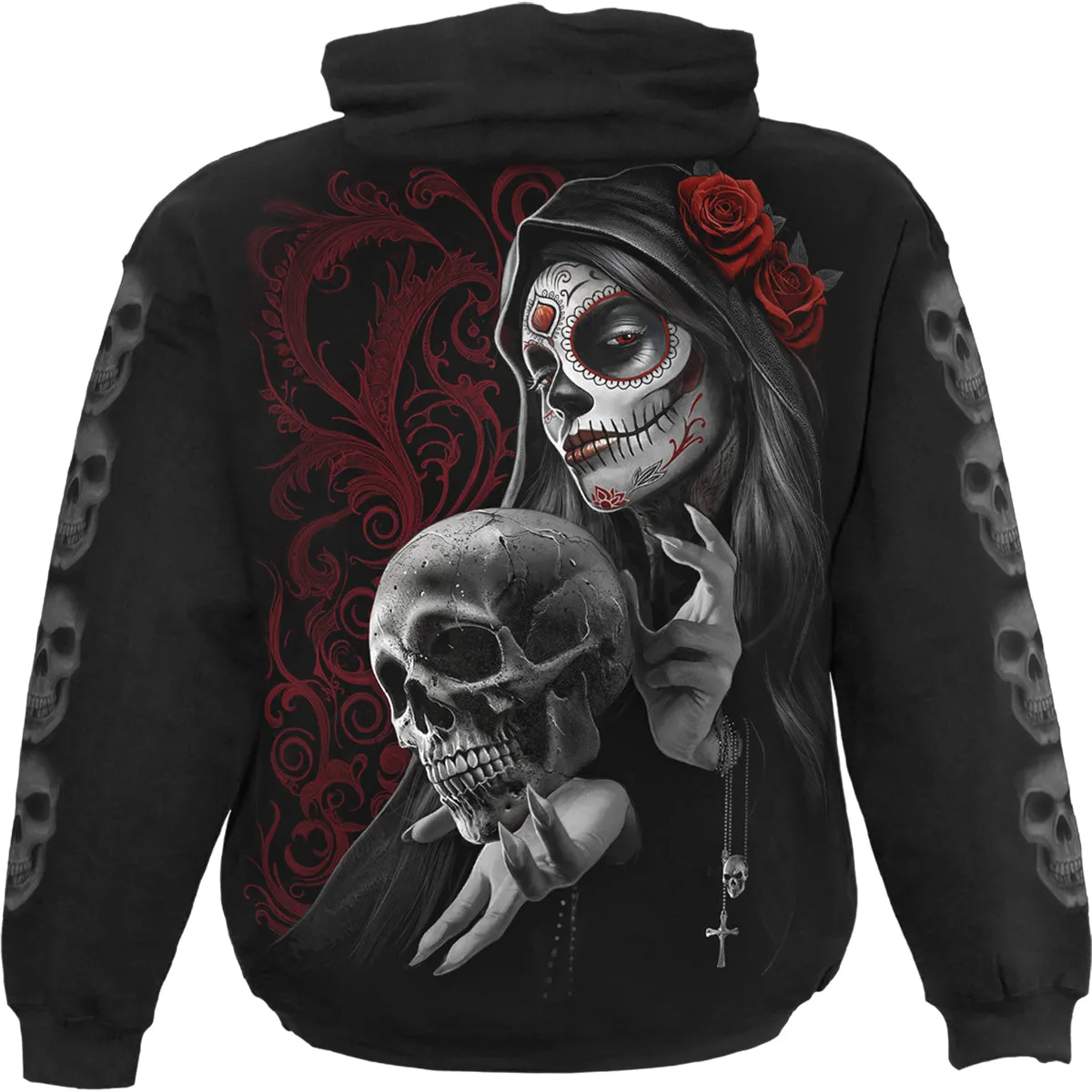 LOVE IS DEAD - Hoody Black sold by Spiral Direct product image thumbnail 2