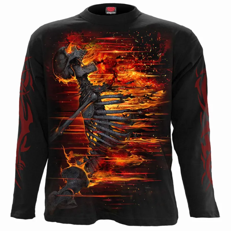 ATOMIC BLAST - Longsleeve T-Shirt Black sold by Spiral Direct