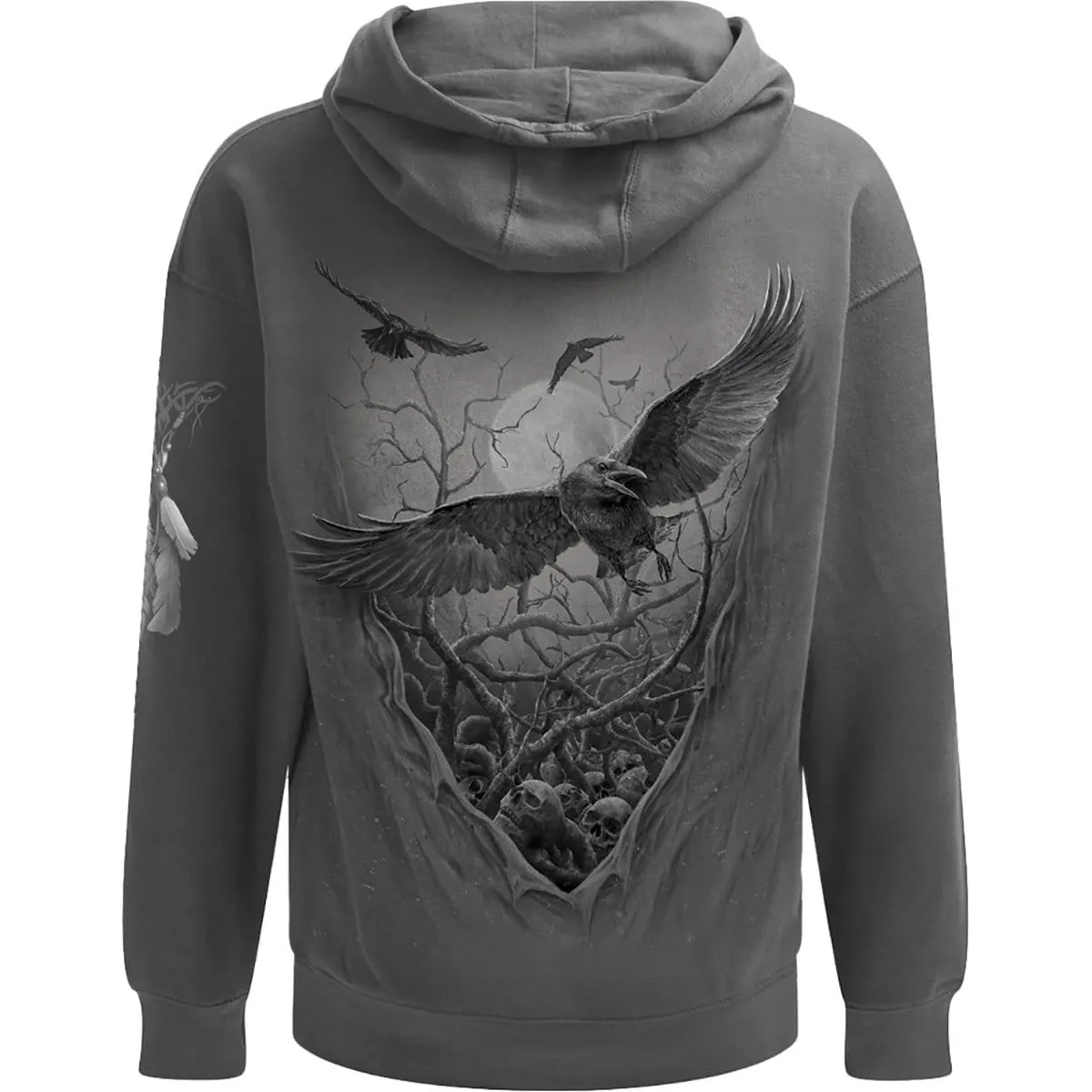 ROOTS OF HELL - Hoody Charcoal sold by Spiral Direct product image thumbnail 2