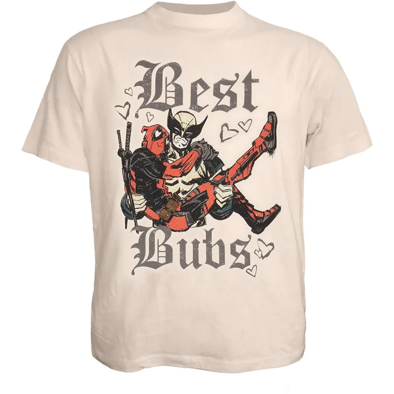 DEADPOOL - BEST BUBS - T-Shirt Stone sold by Spiral Direct
