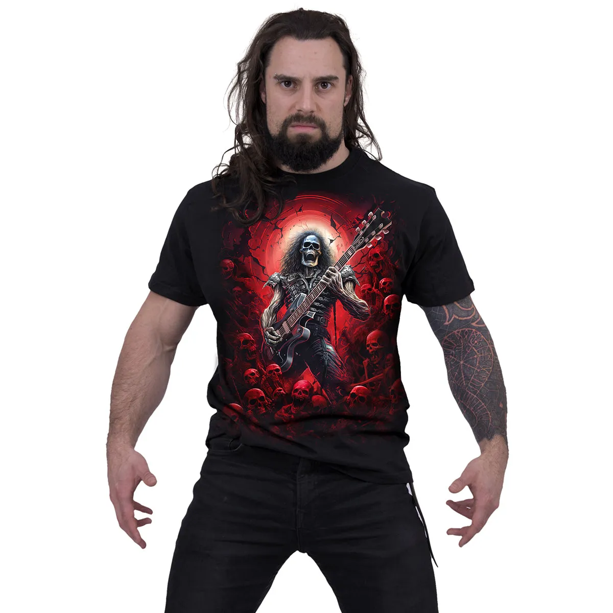 TOMB OF ROCK - T-Shirt Black sold by Spiral Direct product image thumbnail 3