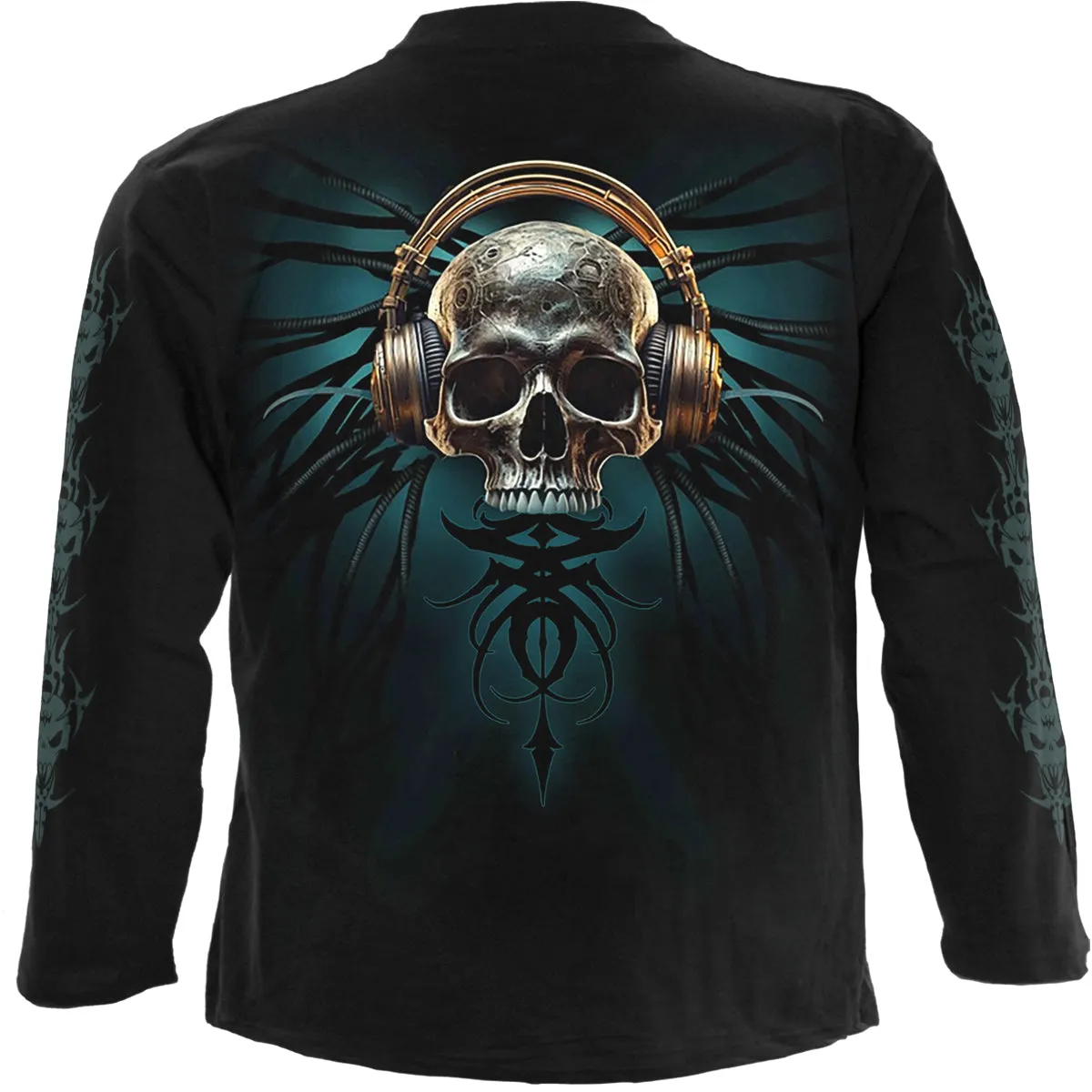 DREAD ROCKS - Longsleeve T-Shirt Black sold by Spiral Direct product image thumbnail 2