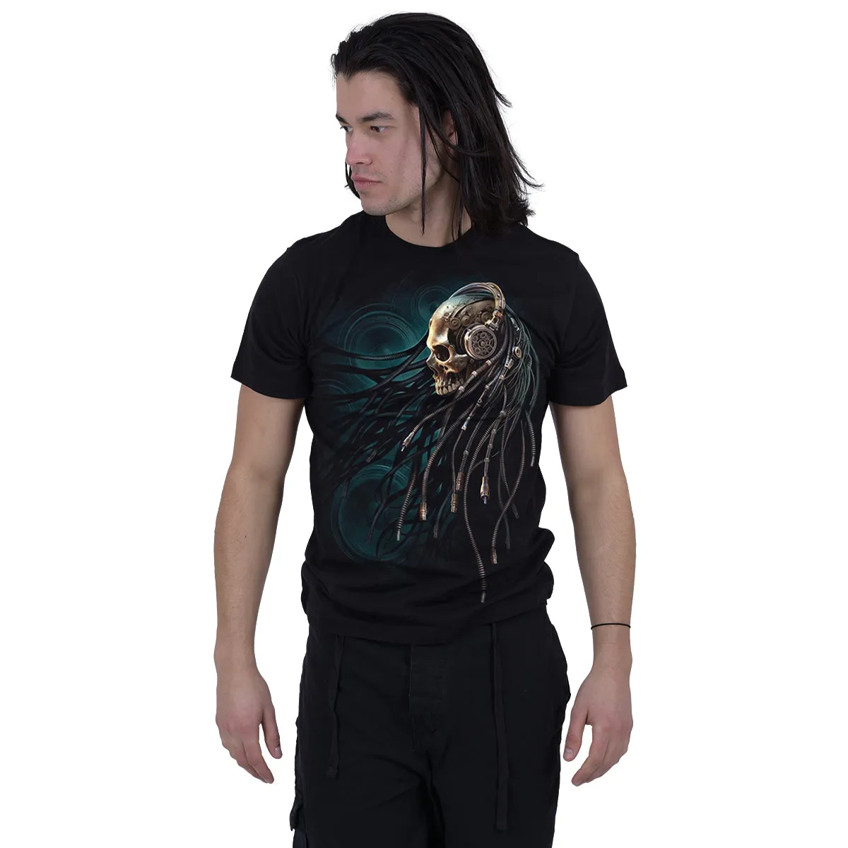 DREAD ROCKS - T-Shirt Black sold by Spiral Direct product image thumbnail 3