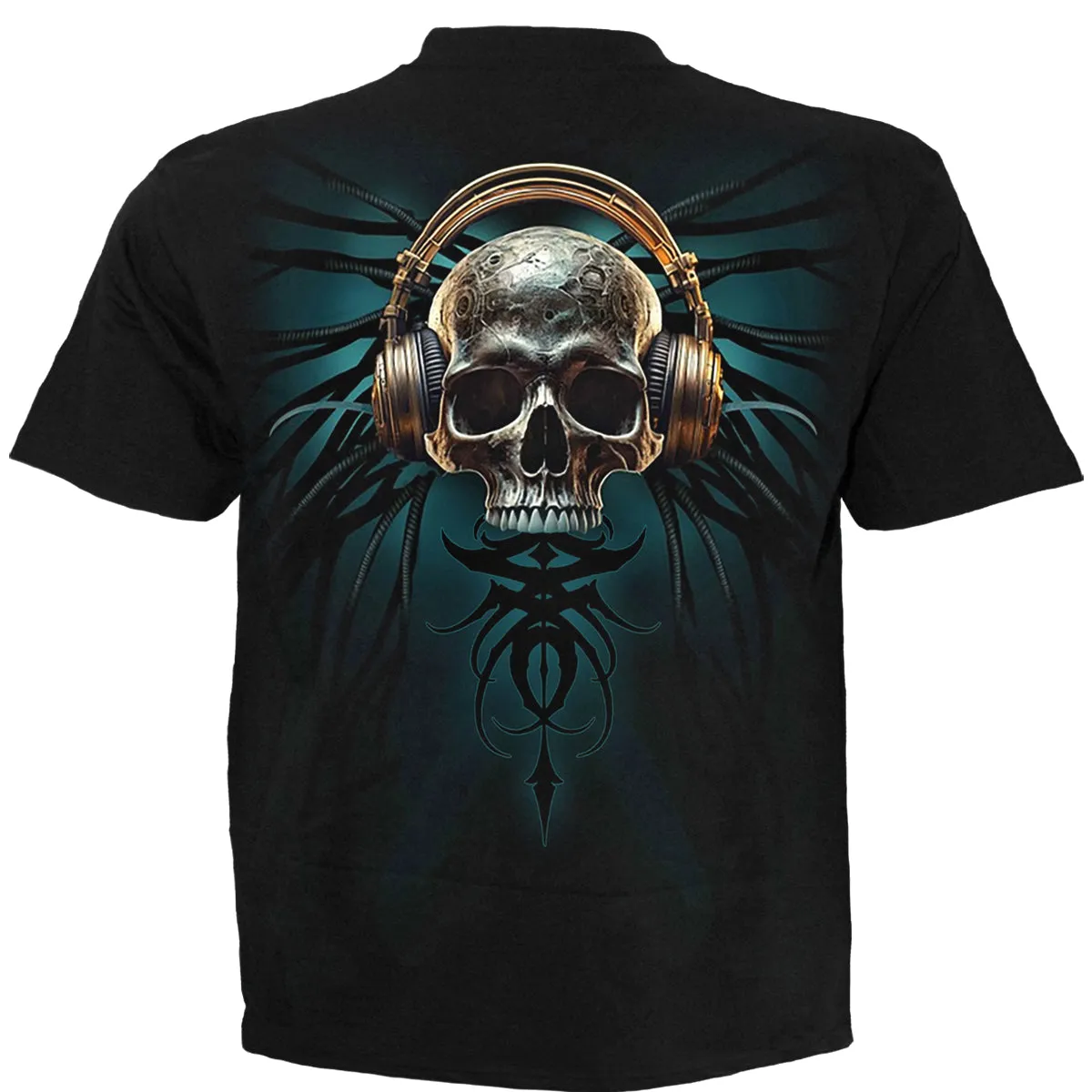 DREAD ROCKS - T-Shirt Black sold by Spiral Direct product image thumbnail 2