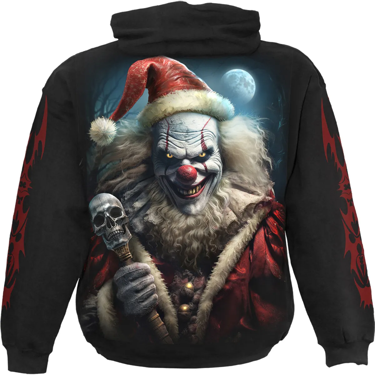 SANTA CLOWN - Hoody Black sold by Spiral Direct product image thumbnail 2