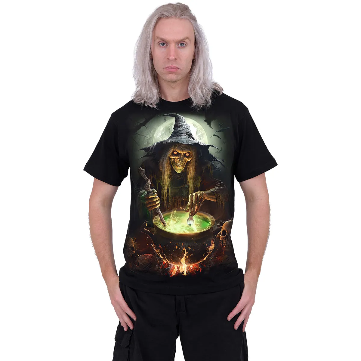 WITCH'S BREW - T-Shirt Black sold by Spiral Direct product image thumbnail 3