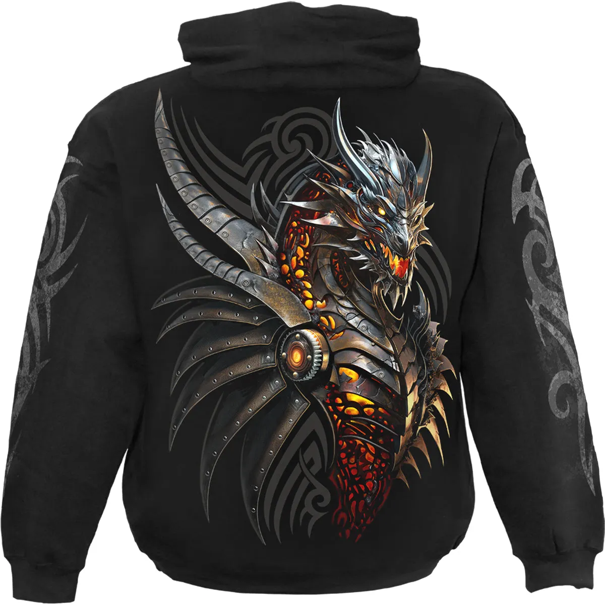 RAZOR BACK - Hoody Black sold by Spiral Direct product image thumbnail 2