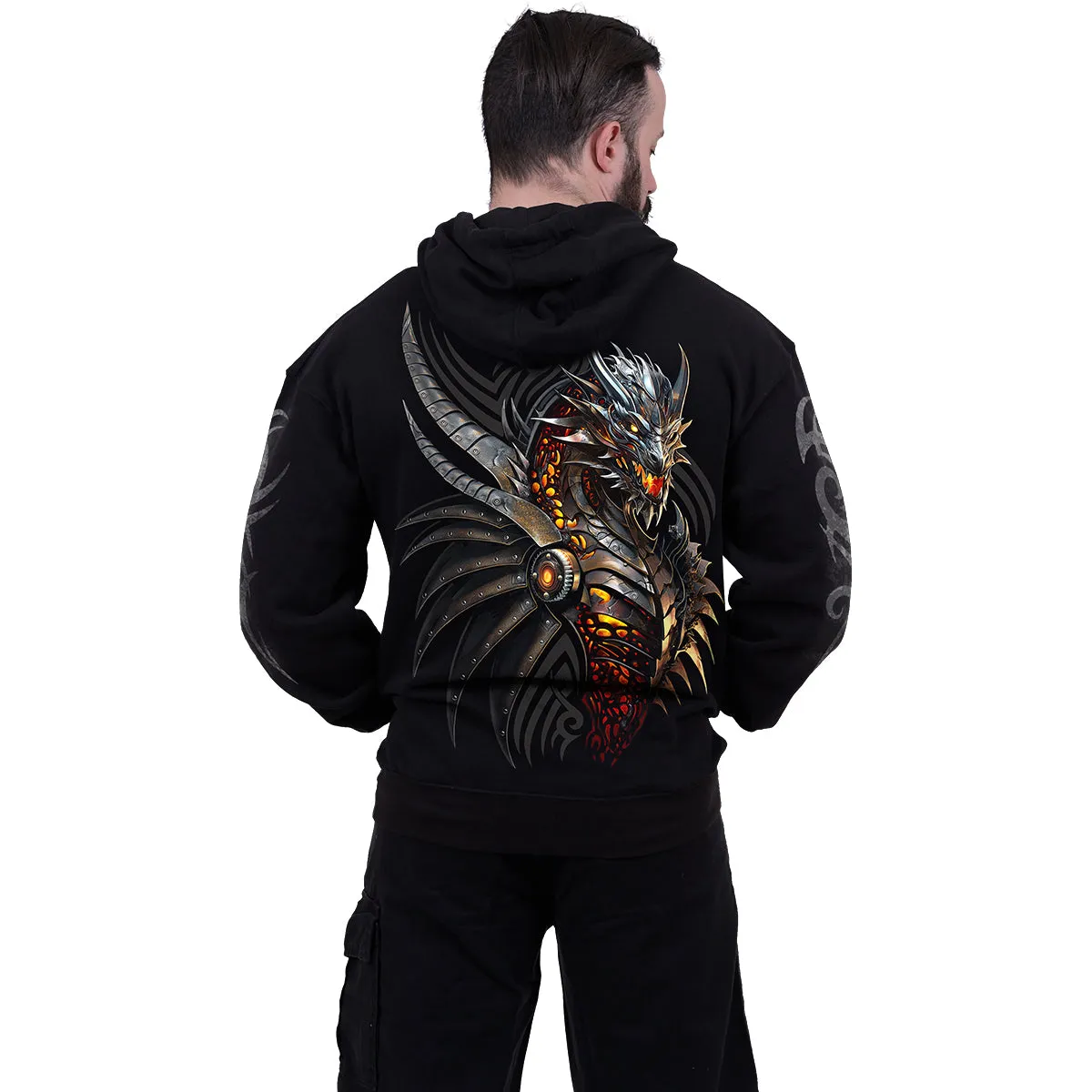 RAZOR BACK - Hoody Black sold by Spiral Direct product image thumbnail 3