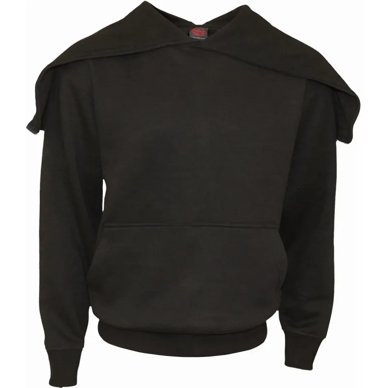 METAL STREETWEAR - Split Zip Hoody Black sold by Spiral Direct