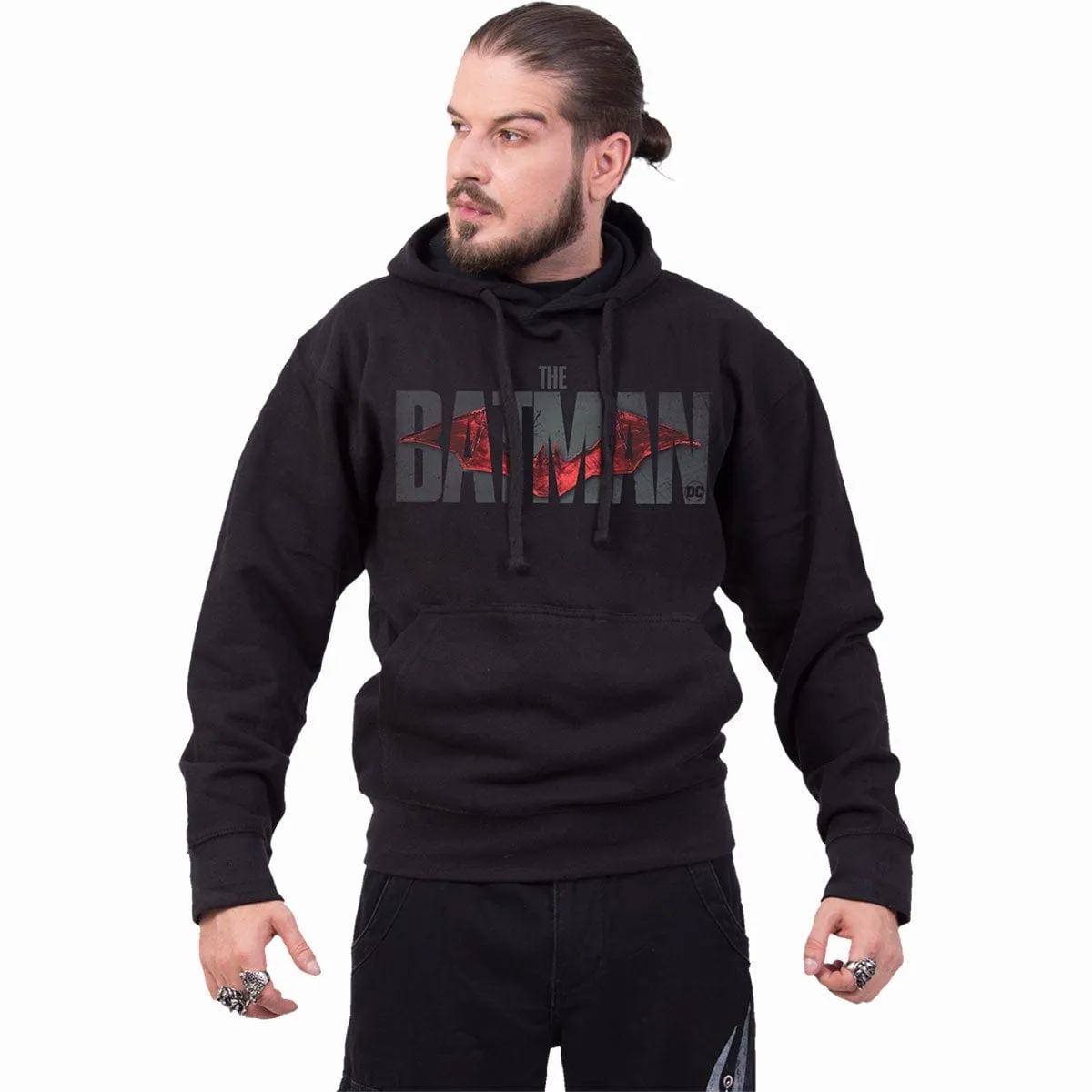 THE BATMAN - LOGO - Hoody Black sold by Spiral Direct product image thumbnail 3