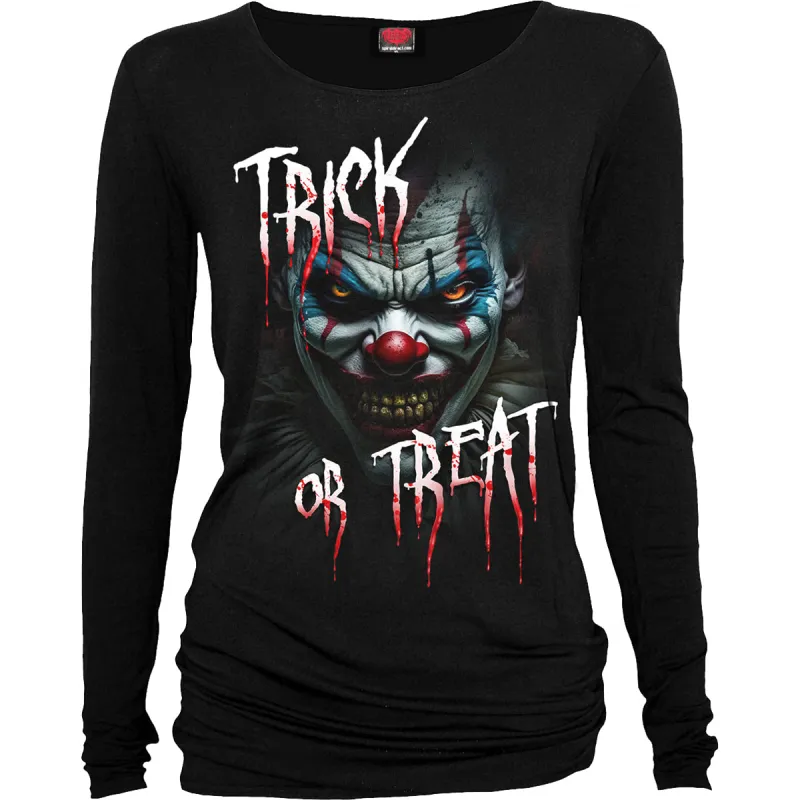 TRICK OR TREAT - Baggy Top Black sold by Spiral Direct