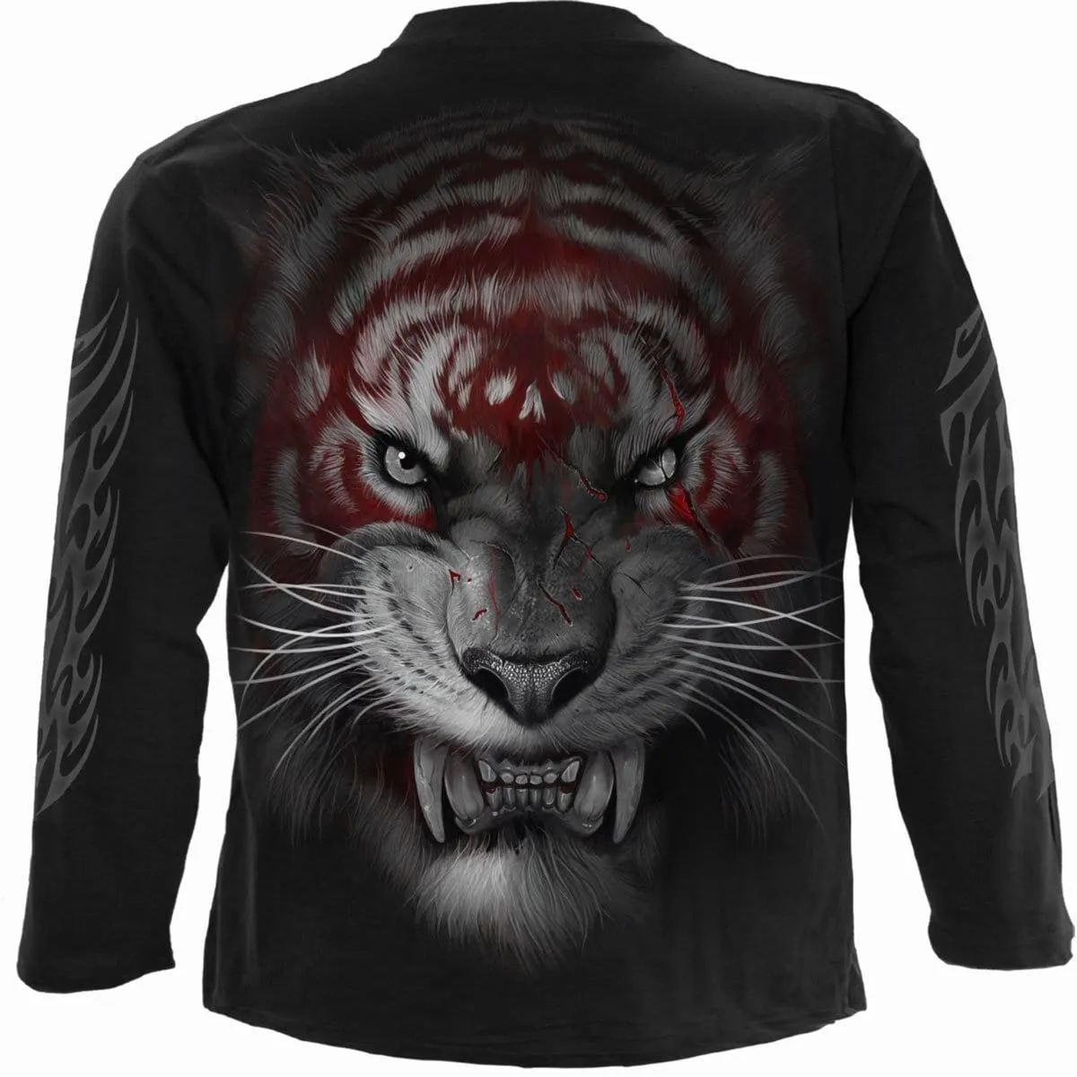 MARK OF THE TIGER - Longsleeve T-Shirt Black sold by Spiral Direct product image thumbnail 2