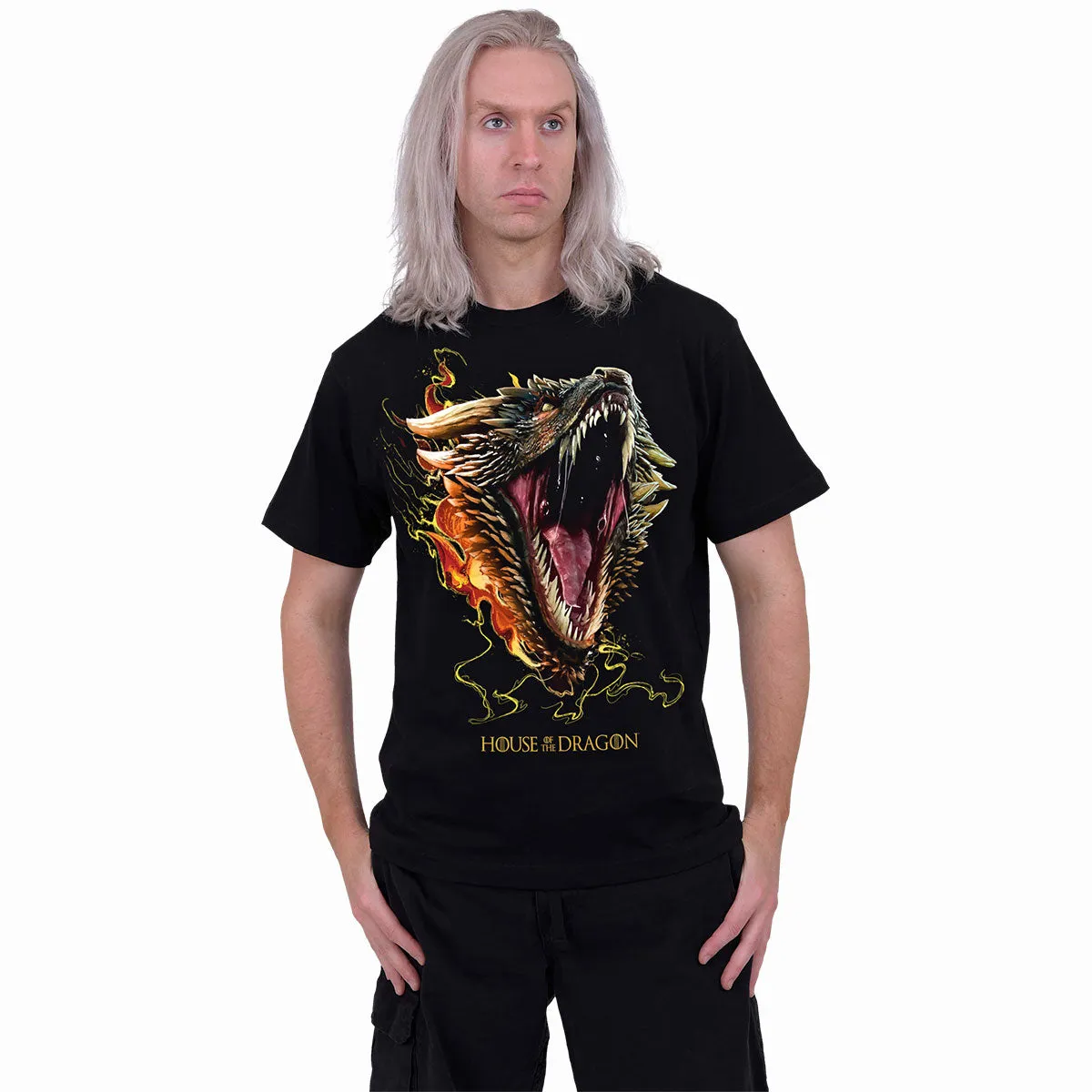 HOD 2 - DROGON - Front Print T-Shirt Black sold by Spiral Direct product image thumbnail 2