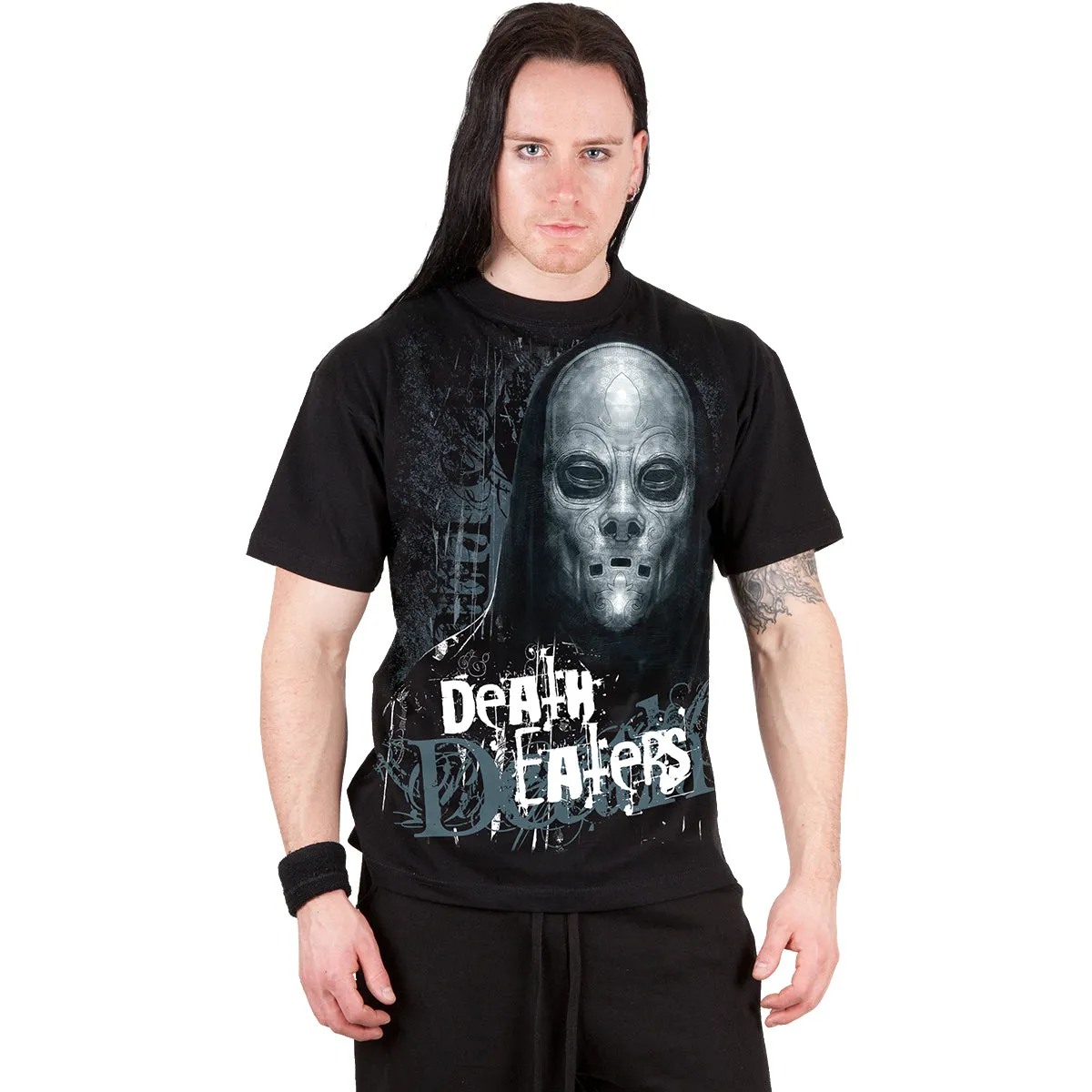 DEATH EATERS - Front Print T-Shirt Black sold by Spiral Direct product image thumbnail 2