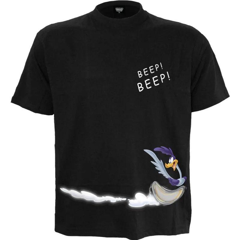COYOTE - BEEP BEEP - T-Shirt Black sold by Spiral Direct