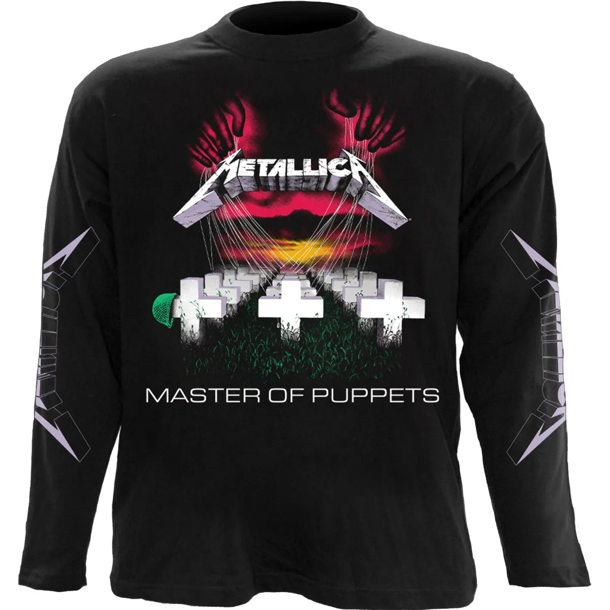 METALLICA - MOP - Longsleeve T-Shirt Black sold by Spiral Direct